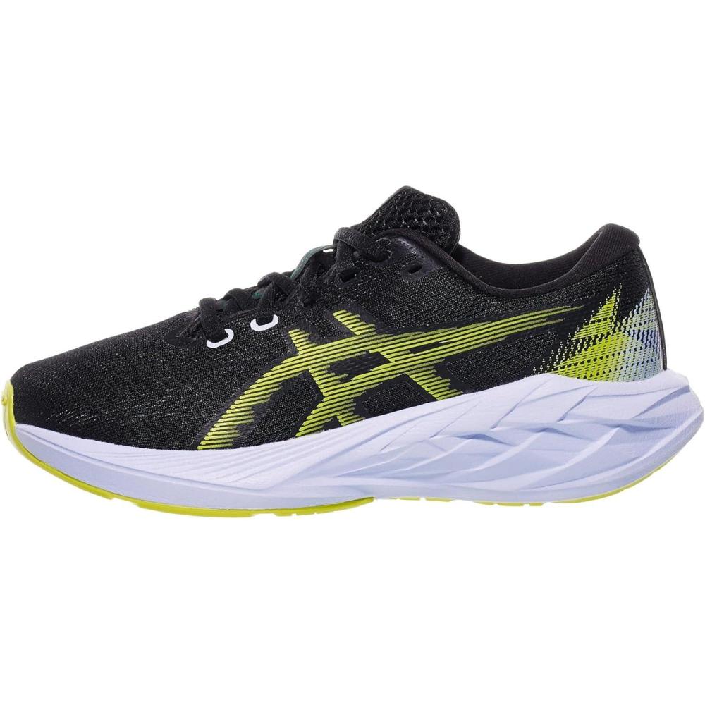 image:imageASICS Kids NOVABLAST 5 Grade School Running ShoesBlackCitron
