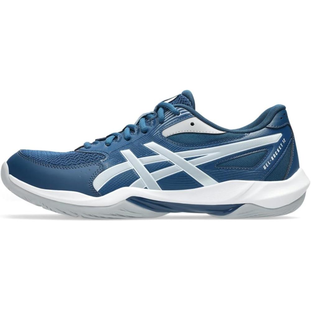 image:imageASICS Mens GelRocket 12 Volleyball ShoesMako BluePiedmont Grey