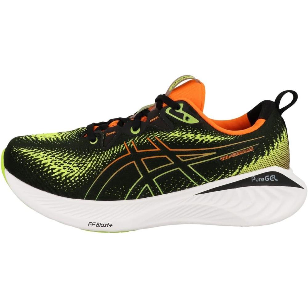 image:imageASICS Mens SneakerBlack Neon Lime