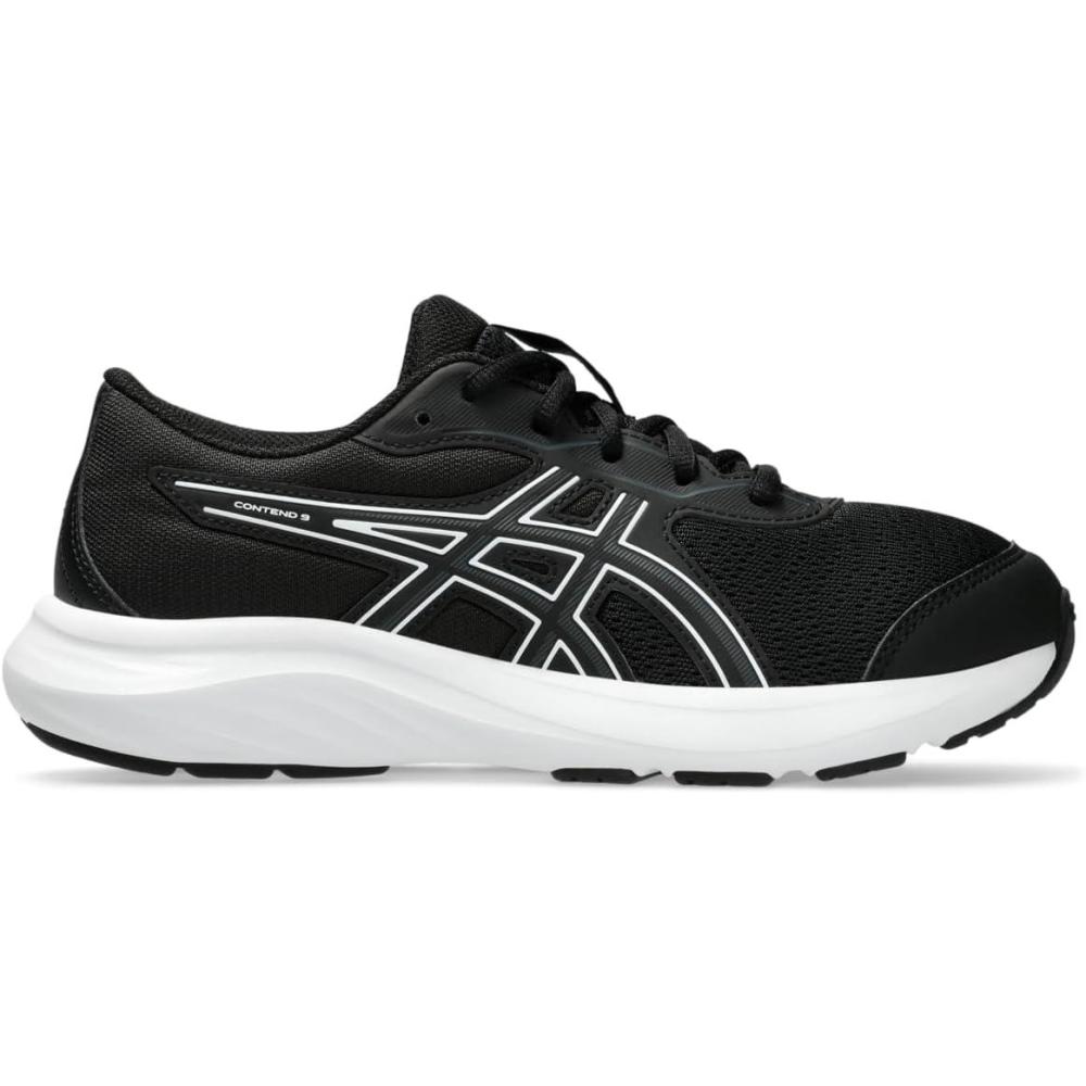 image:imageAsics Kids Contend 9 Grade School Running ShoesBlackWhite