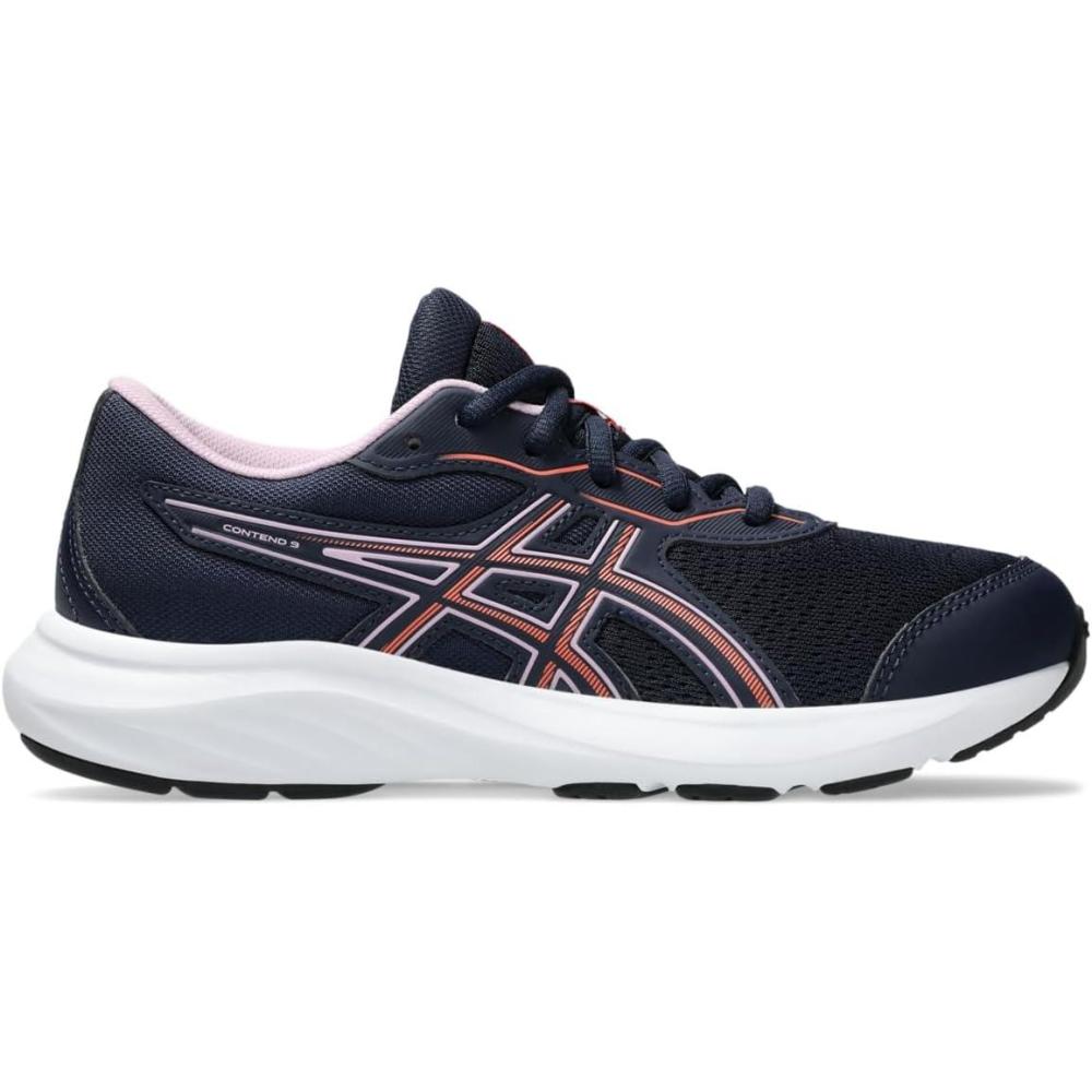 image:imageAsics Kids Contend 9 Grade School Running ShoesMidnightCoral Reef