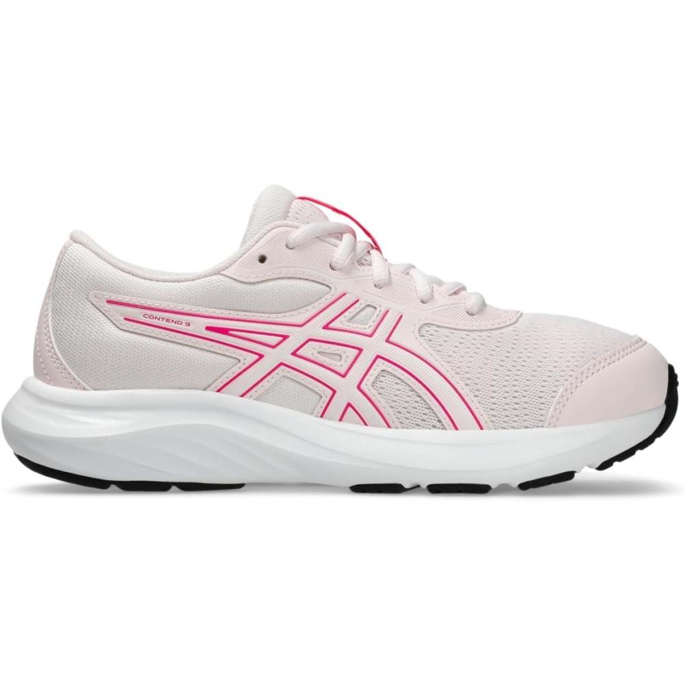 image:imageAsics Kids Contend 9 Grade School Running ShoesPale PinkWhite