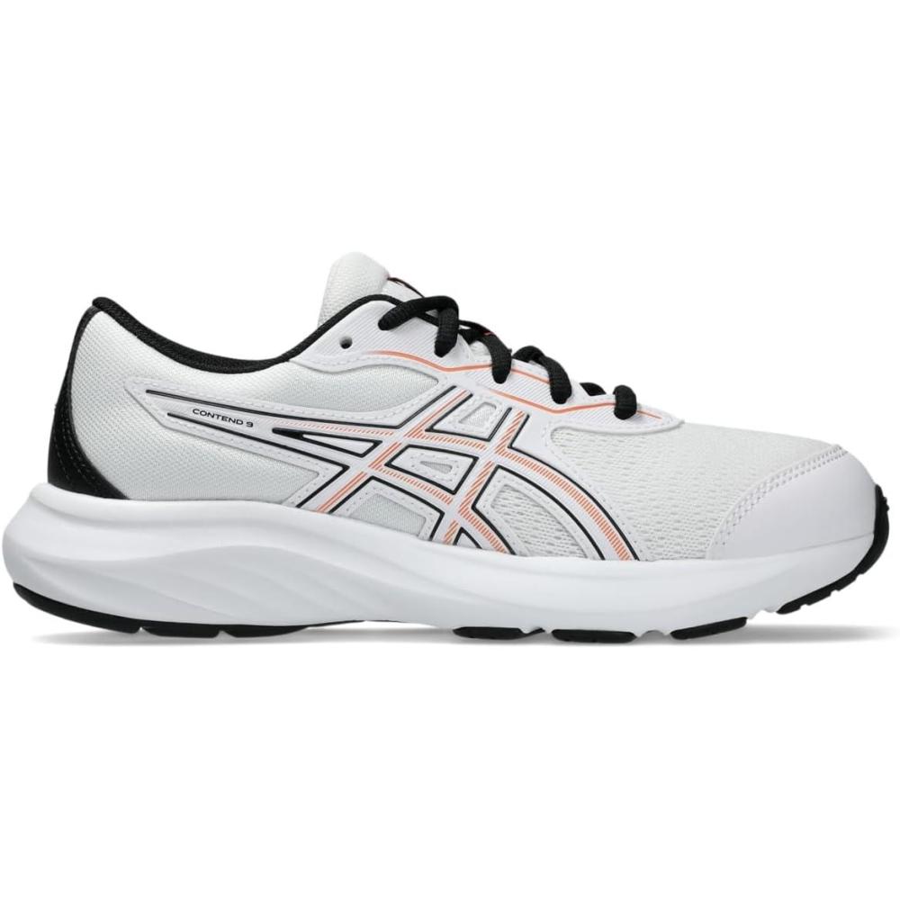 image:imageAsics Kids Contend 9 Grade School Running ShoesWhiteMojave