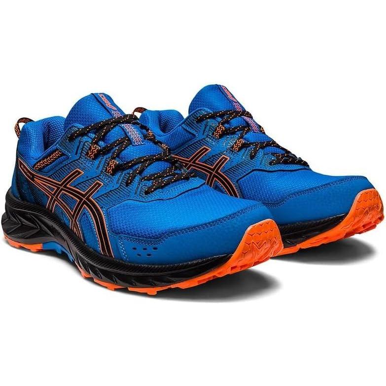 image:imageAsics Mens GelVenture 9 Running Shoes404 Direct Whirlpool BlueHot Orange