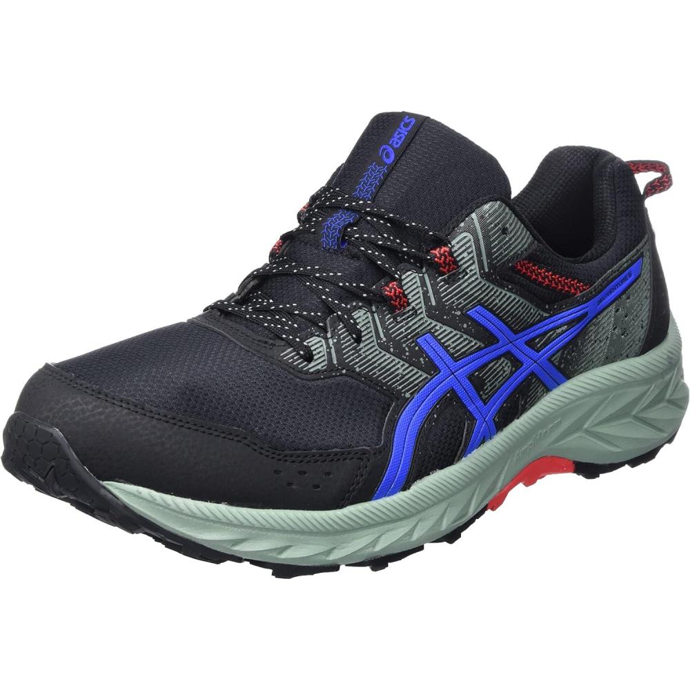 image:imageAsics Mens GelVenture 9 Running ShoesBlack Tuna Blue