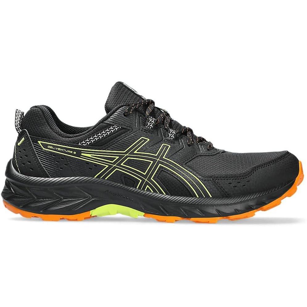 image:imageAsics Mens GelVenture 9 Running ShoesBlackNeon Lime
