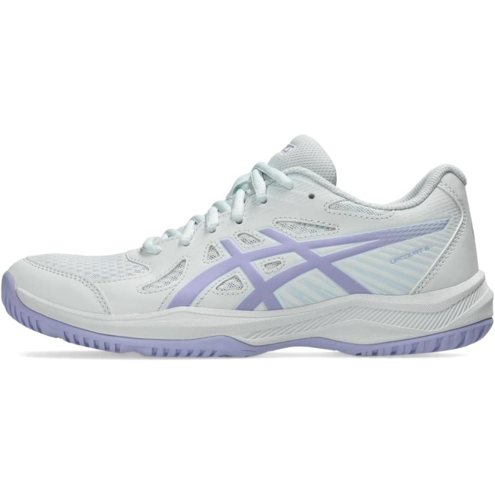 image:imageAsics Womens Upcourt 6 Volleyball ShoesArctic BlueVapor