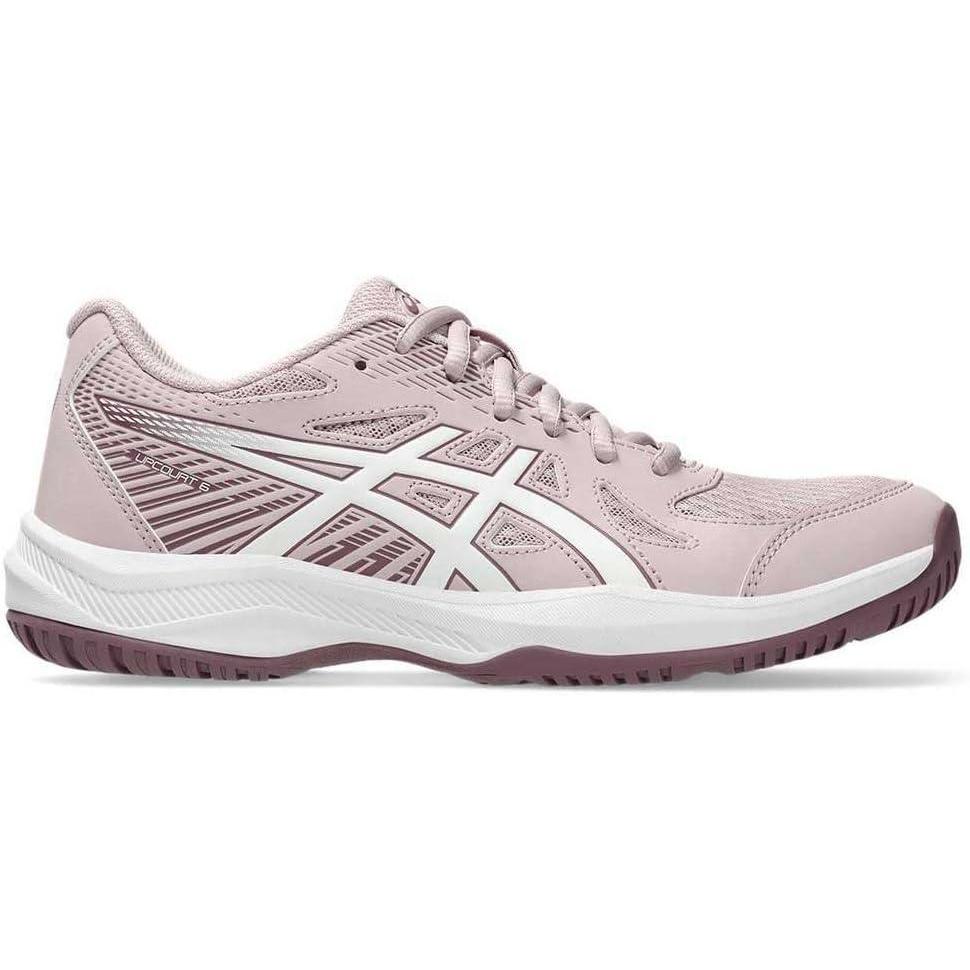 image:imageAsics Womens Upcourt 6 Volleyball ShoesWatershed Rose White
