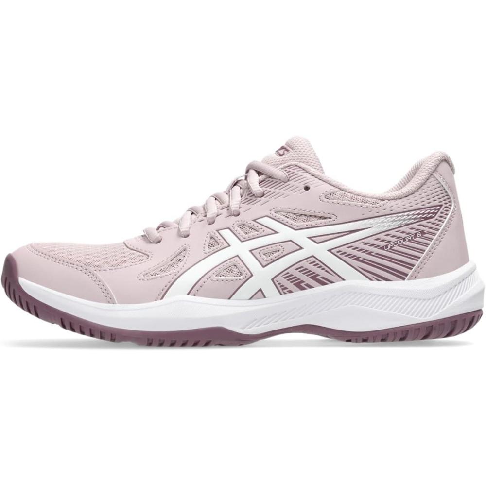 image:imageAsics Womens Upcourt 6 Volleyball ShoesWatershed RoseWhite