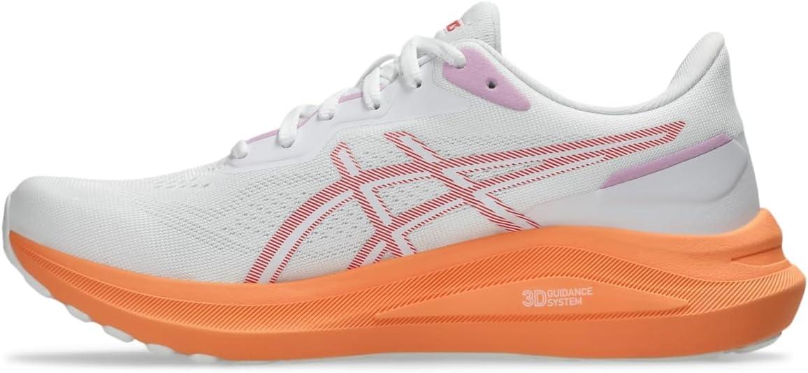 image:imageASICS Womens GT1000 13 Running Shoes 9 WhiteCoral Reef