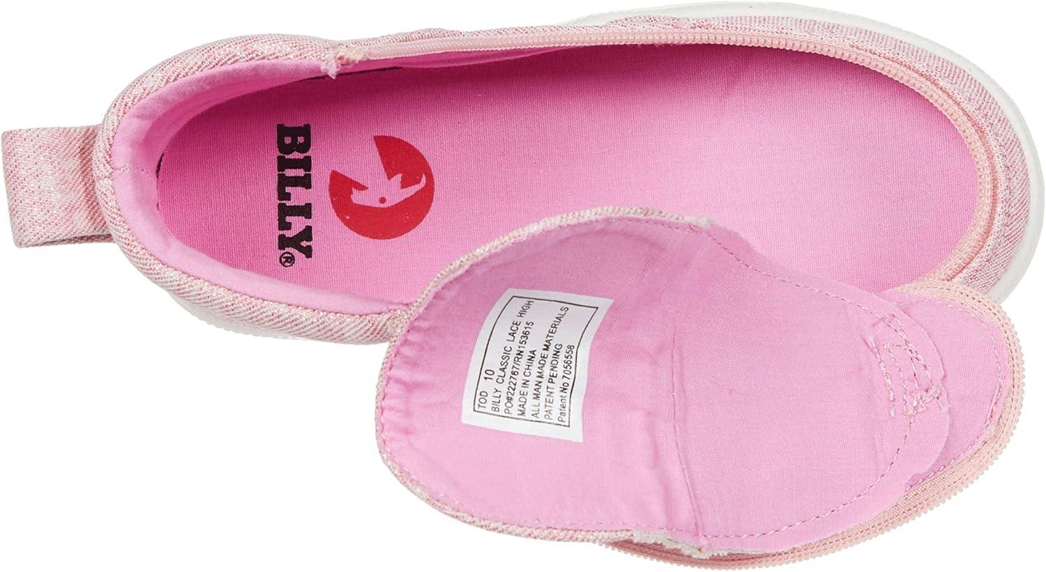 image:imageBILLY Footwear Kids Classic Lace High Little KidBig KidHeather Pink