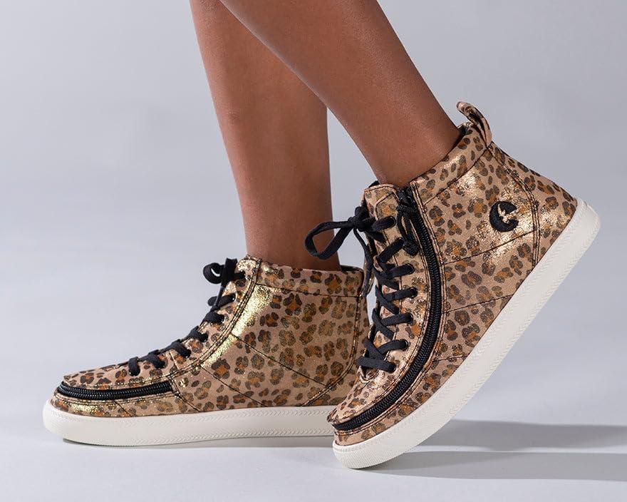 image:imageBILLY Footwear Kids Classic Lace High Little KidBig KidLeopard Shimmer