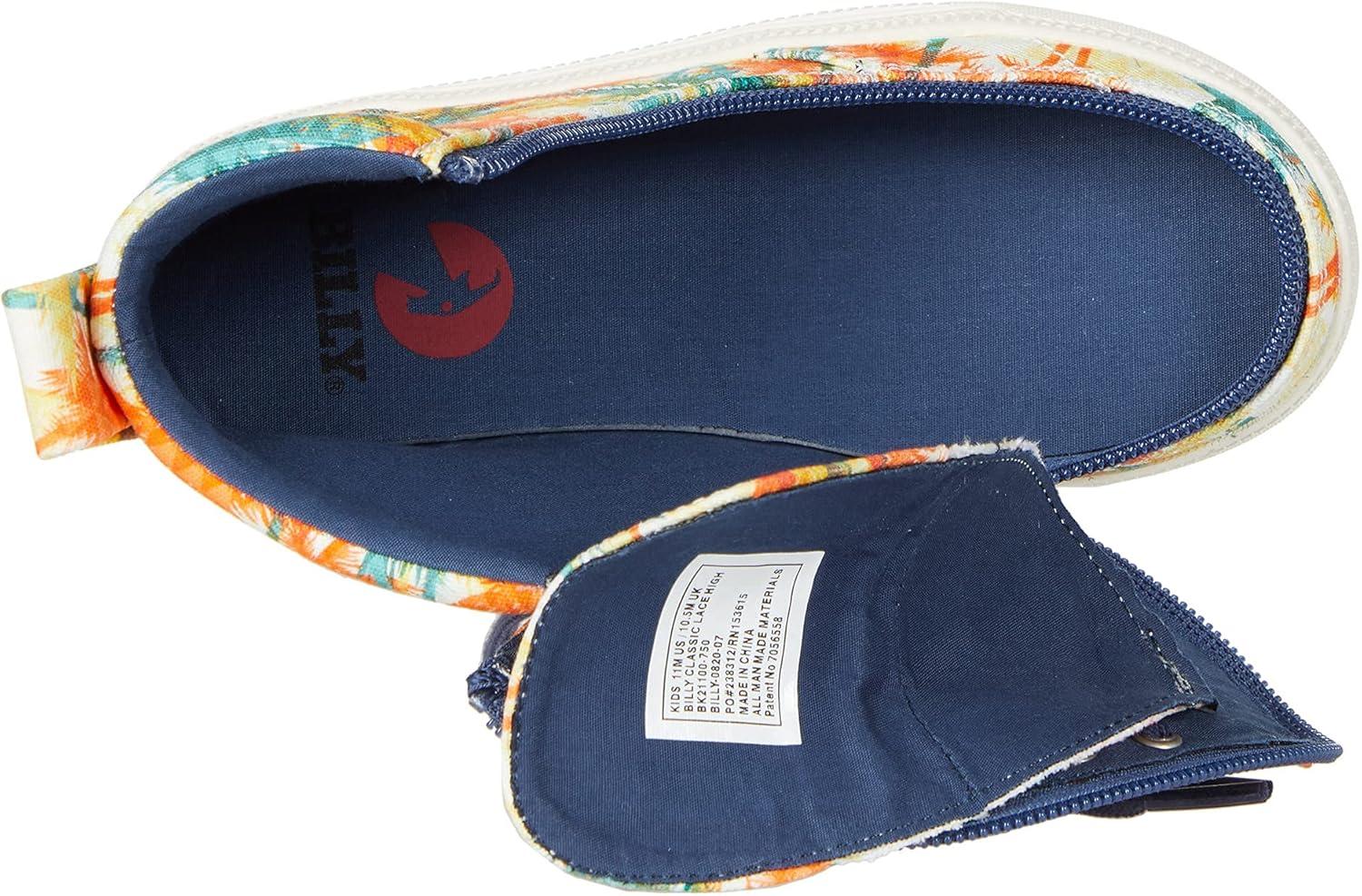 image:imageBILLY Footwear Kids Classic Lace High Little KidBig KidNatural Palms