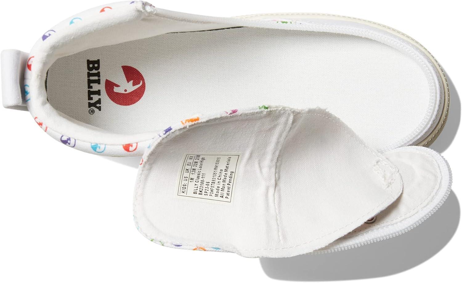 image:imageBILLY Footwear Kids Classic Lace High Little KidBig KidRainbow Polka
