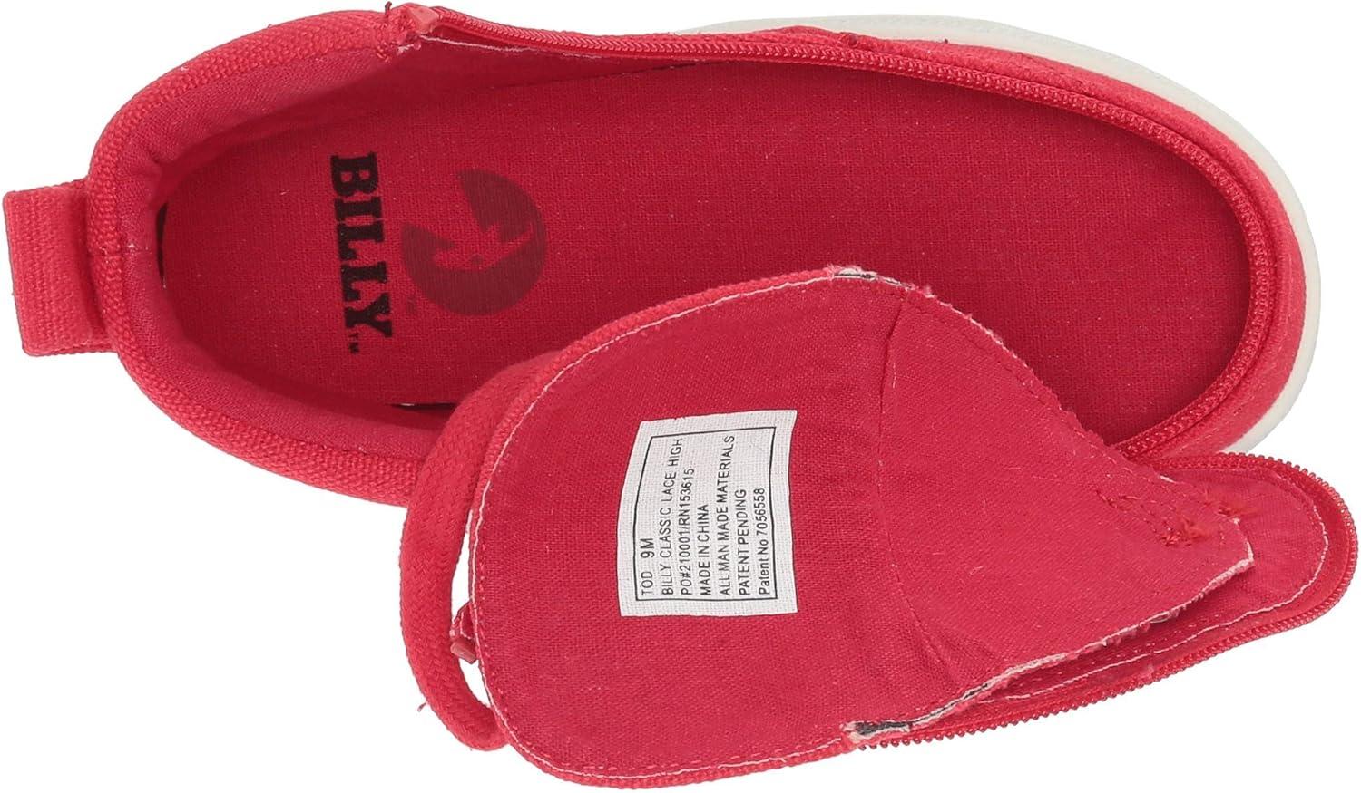 image:imageBILLY Footwear Kids Classic Lace High Little KidBig KidRed Canvas
