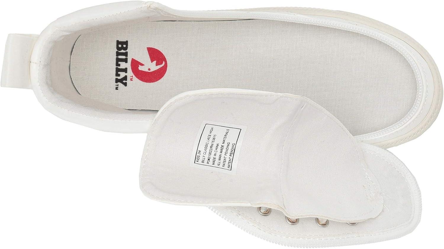 image:imageBILLY Footwear Kids Classic Lace High Little KidBig KidWhite Pu