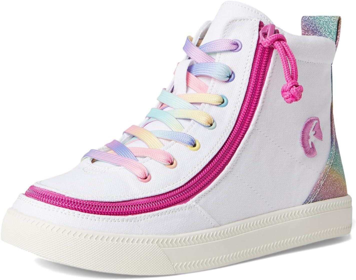 image:imageBILLY Footwear Kids Classic Lace High Little KidBig KidWhite Rainbow