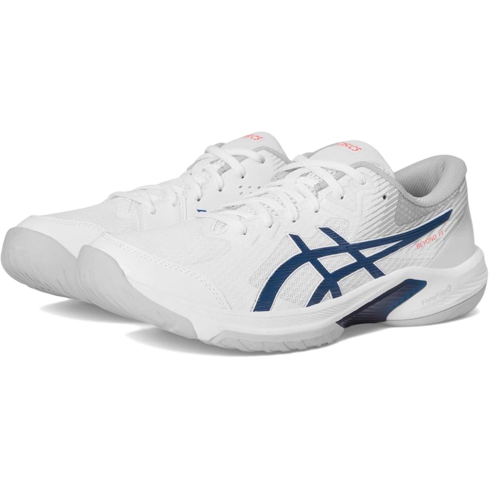 image:imageASICS Mens Beyond FlyteFoam Volleyball ShoesWhiteMako Blue
