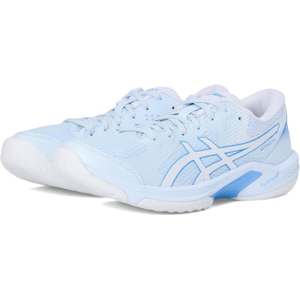 image:imageASICS Womens Beyond FlyteFoam Volleyball ShoesLight BlueWhite
