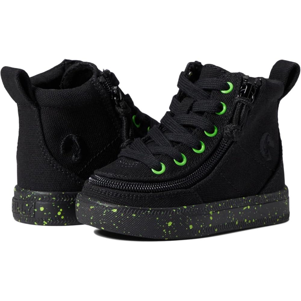 image:imageBILLY Footwear Kids Classic Lace High Little KidBig KidBlackGreen Speckle