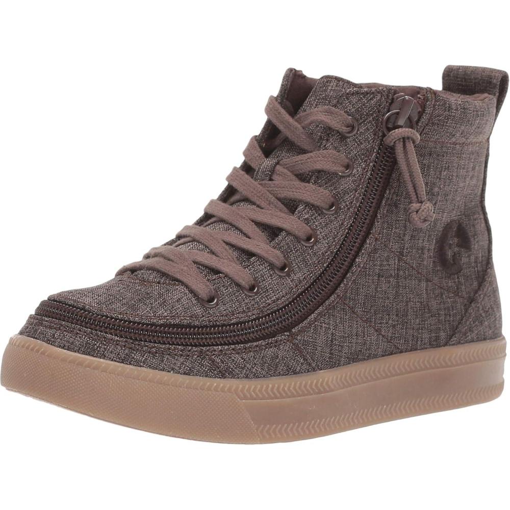 image:imageBILLY Footwear Kids Classic Lace High Little KidBig KidBrown Jersey Linen