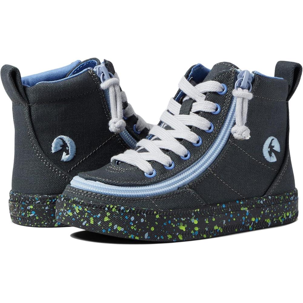 image:imageBILLY Footwear Kids Classic Lace High Little KidBig KidCharcoalBlue Speckle
