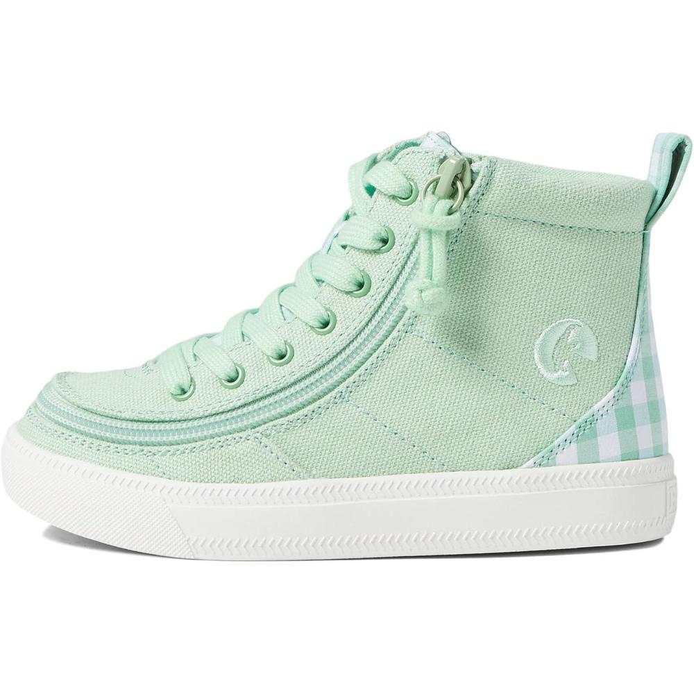 image:imageBILLY Footwear Kids Classic Lace High Little KidBig KidGreen Gingham