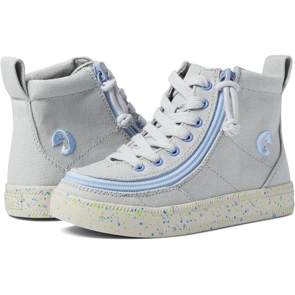 image:imageBILLY Footwear Kids Classic Lace High Little KidBig KidGreyBlue Speckle