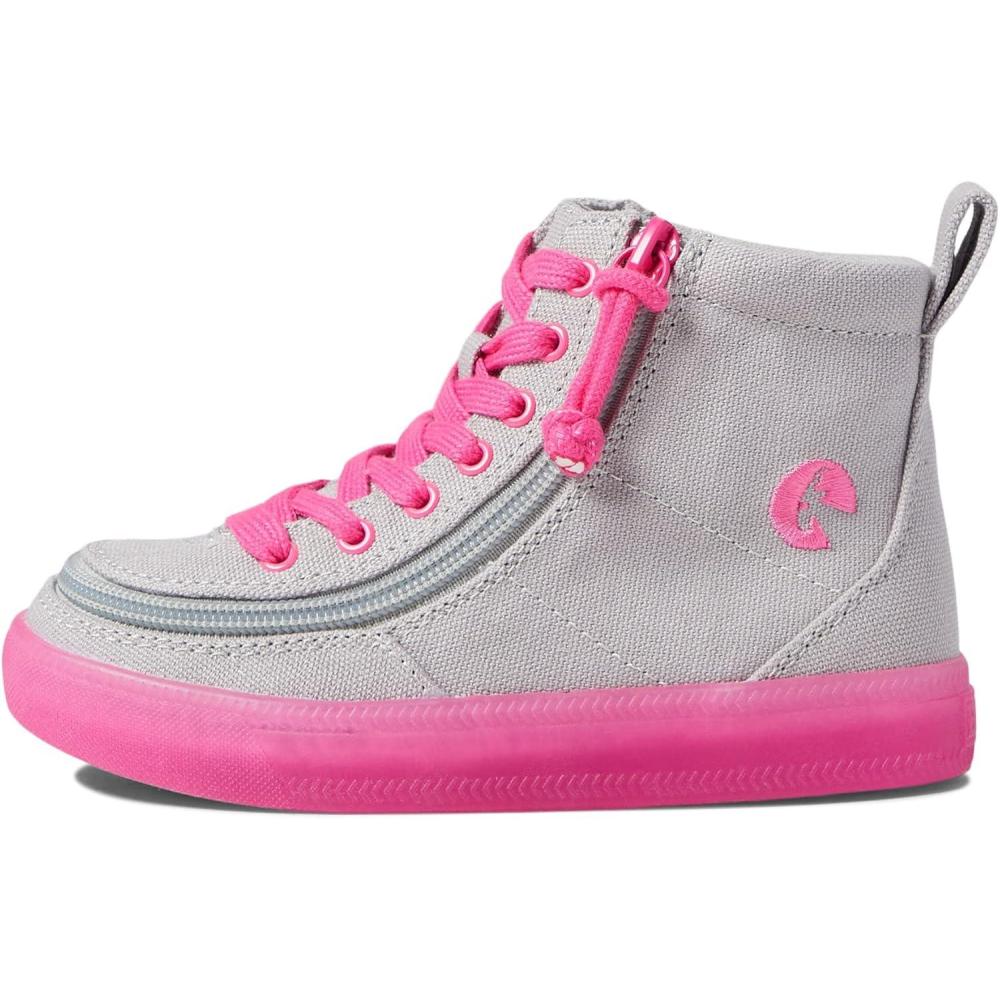 image:imageBILLY Footwear Kids Classic Lace High Little KidBig KidGreyPink