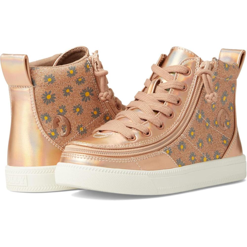 image:imageBILLY Footwear Kids Classic Lace High Little KidBig KidRose Gold Daisy