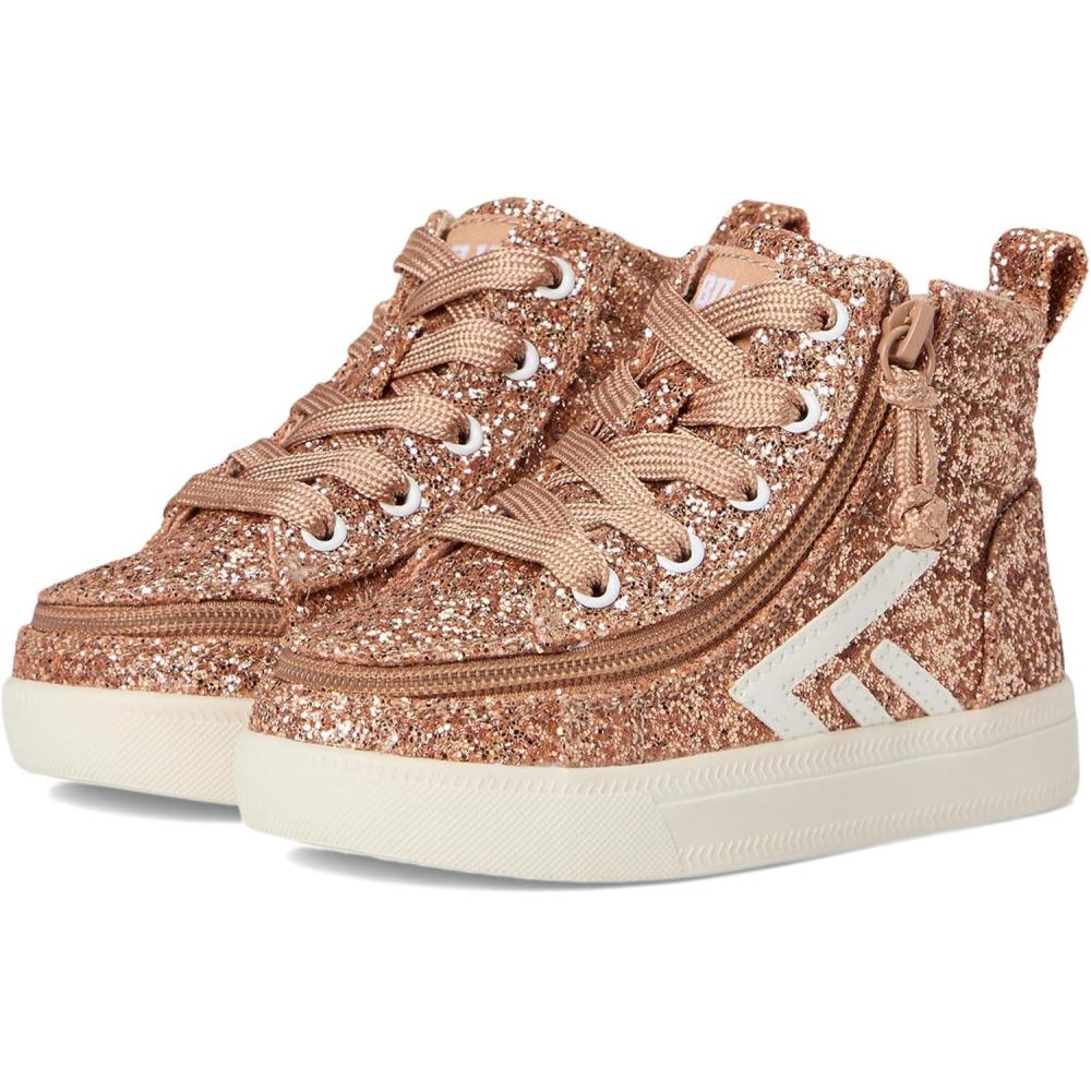 image:imageBilly Footwear UnisexChild Billy Cs High Top ToddlerRose Gold Glitz