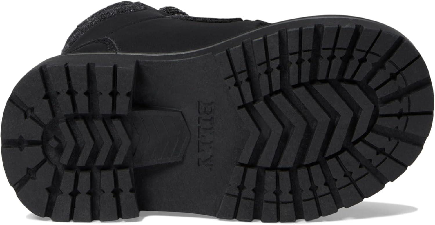 image:imageBILLY Footwear Kids Lugs Ii Boots for Toddler and Little Kids Leather Upper Woven Textile Insole and Rubber Outsole for TractionBlack