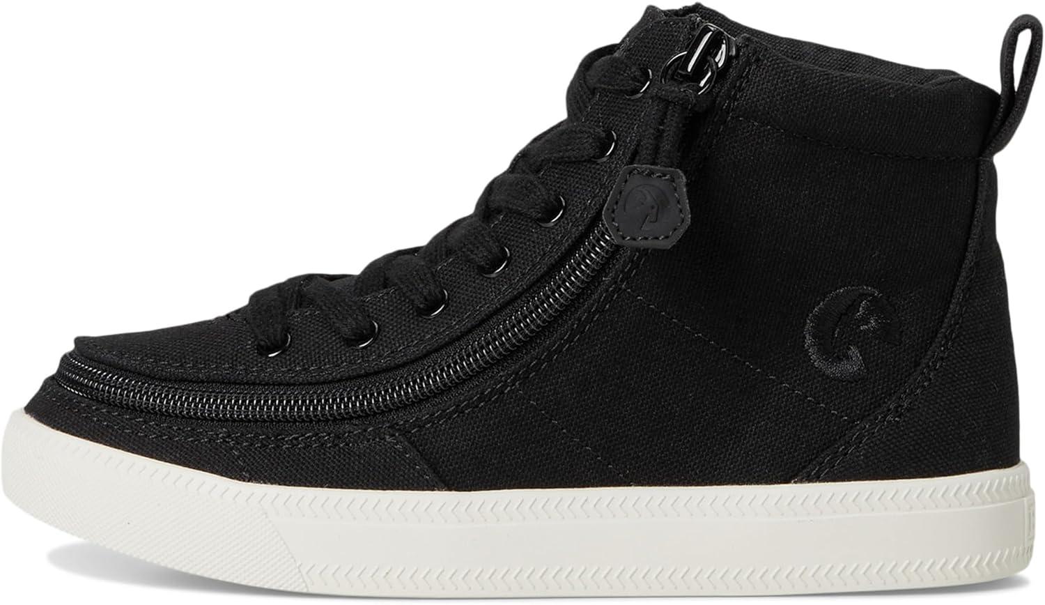image:imageBilly Footwear UnisexChild Classic Lace High Toddler SneakerBlackWhite