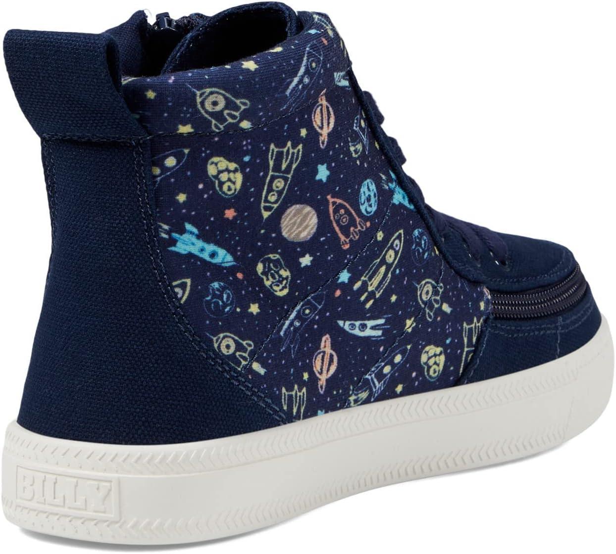 image:imageBilly Footwear UnisexChild Classic Lace High Toddler SneakerNavy Space