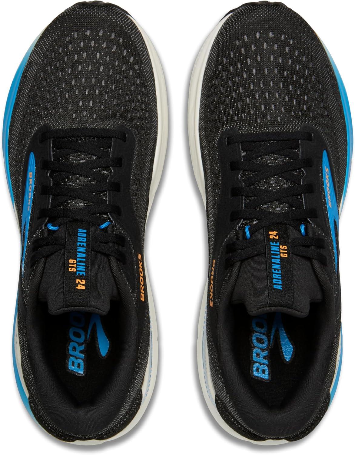 image:imageBrooks Mens Adrenaline GTS 24 Supportive Running ShoeBlackEbonyCloissonne