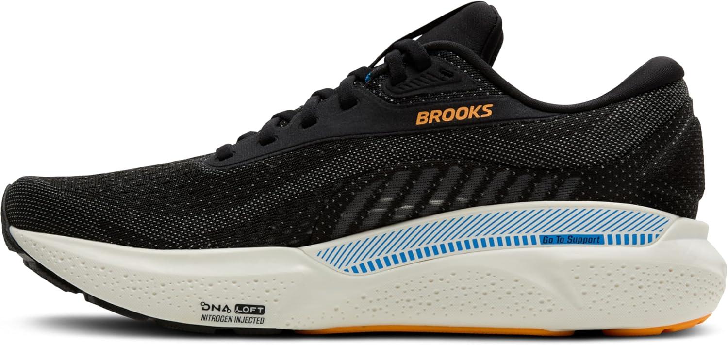 image:imageBrooks Mens Adrenaline GTS 24 Supportive Running ShoeBlackEbonyCloissonne