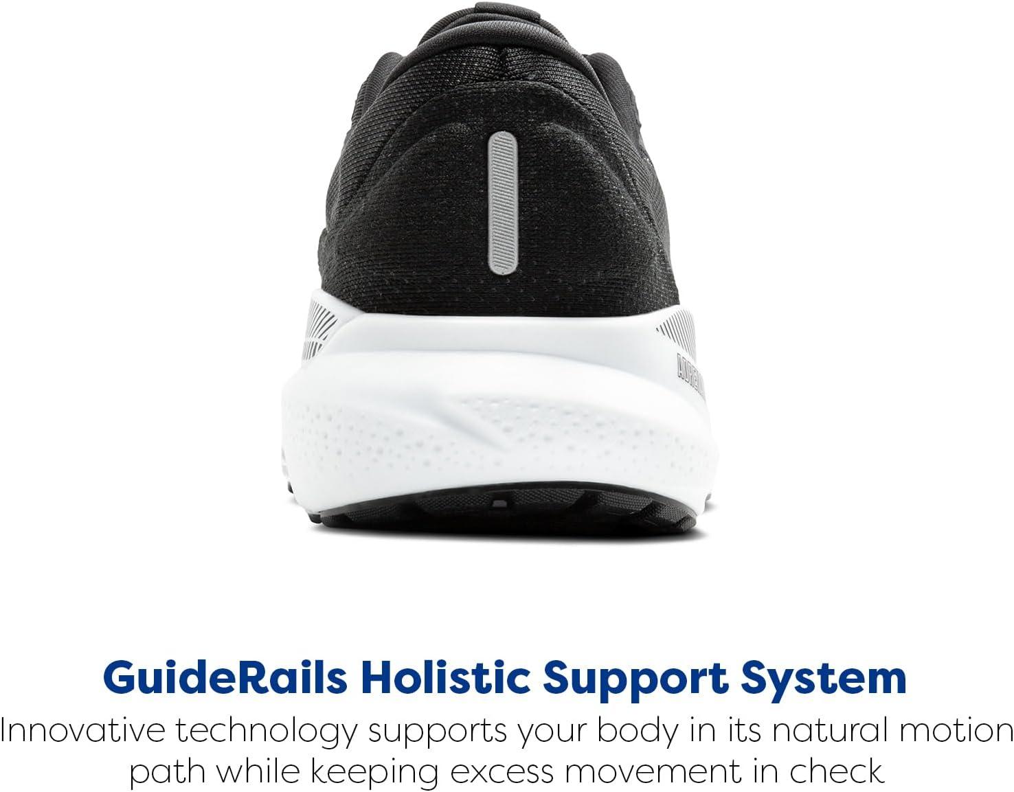 image:imageBrooks Mens Adrenaline GTS 24 Supportive Running ShoeBlackWhite