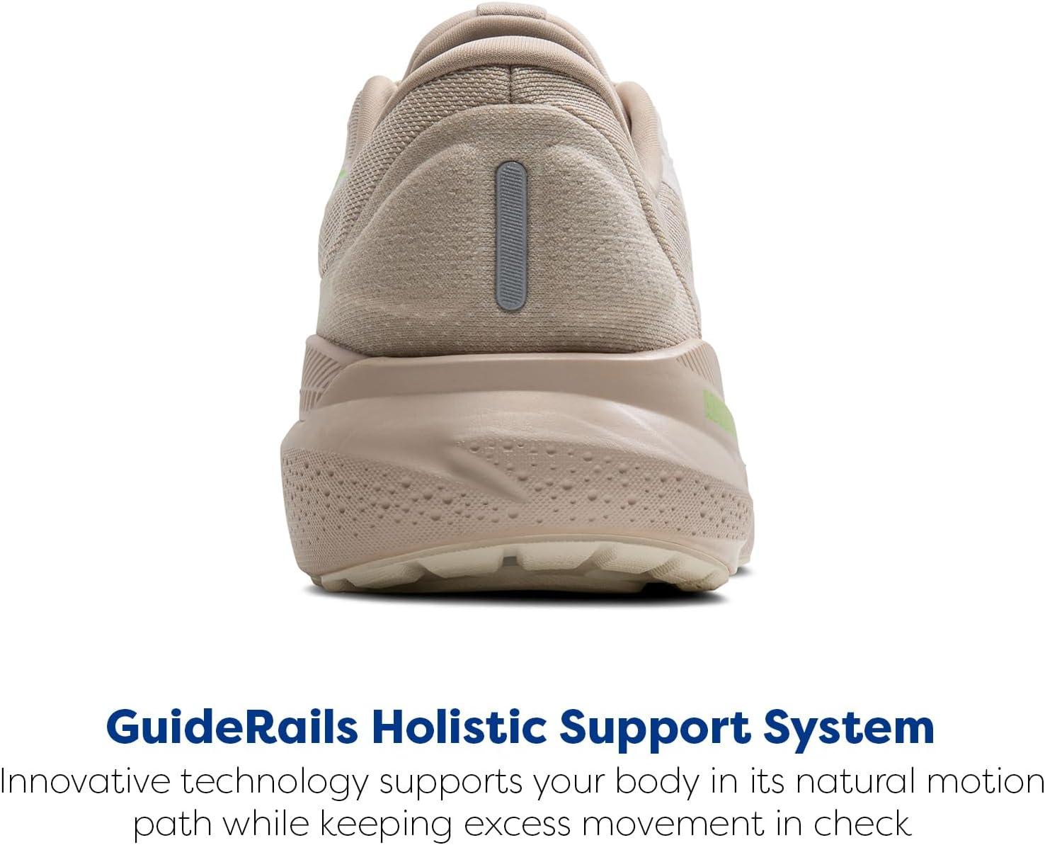 image:imageBrooks Mens Adrenaline GTS 24 Supportive Running ShoeChateau GreyPortabellaGreen