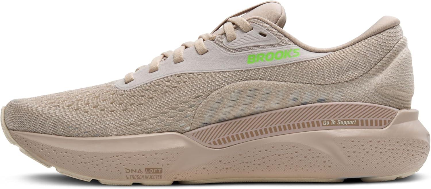 image:imageBrooks Mens Adrenaline GTS 24 Supportive Running ShoeChateau GreyPortabellaGreen