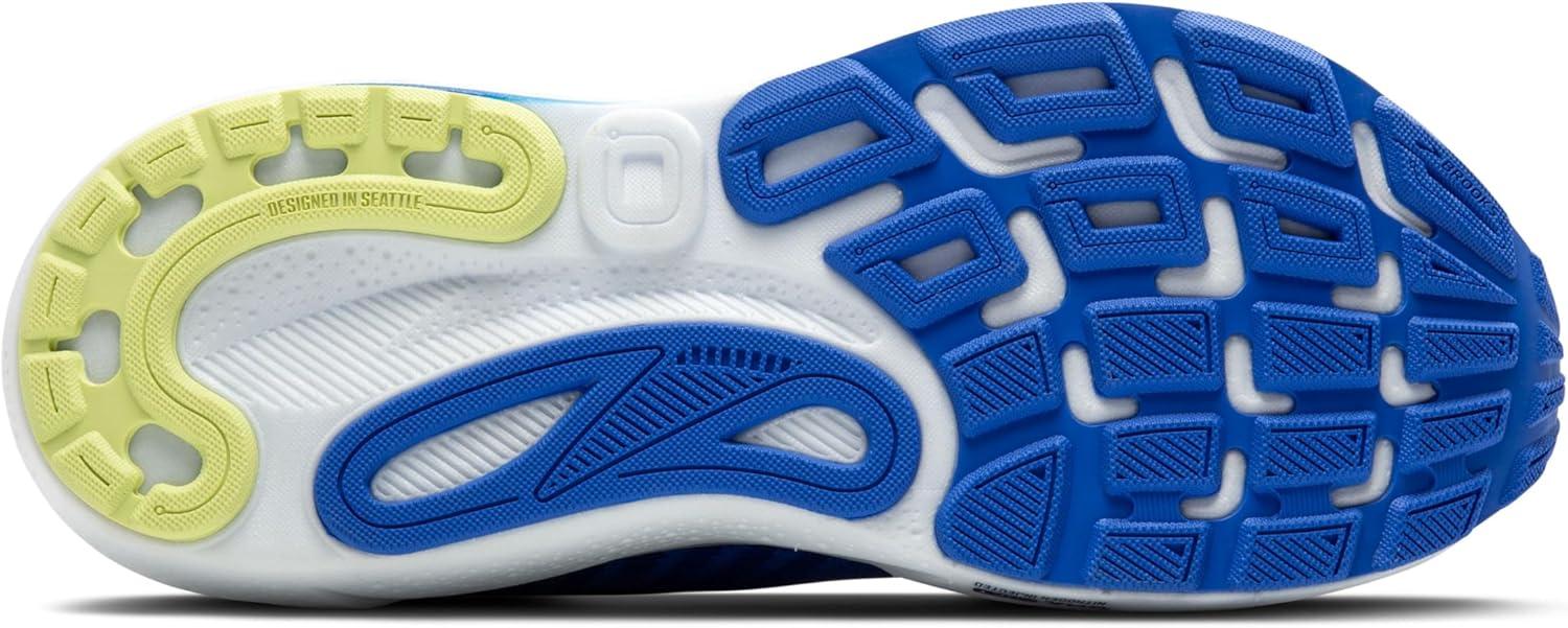 image:imageBrooks Mens Adrenaline GTS 24 Supportive Running ShoeCobaltNeo YellowPeacoat