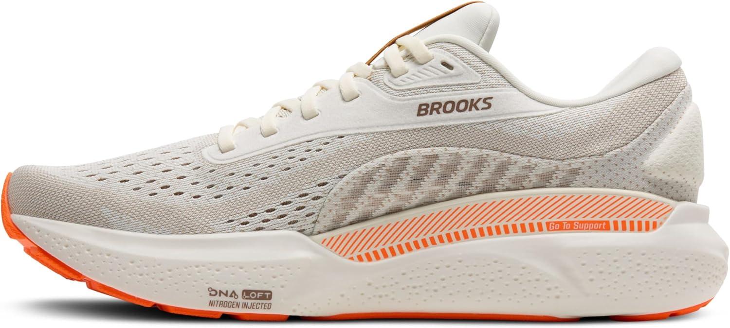 image:imageBrooks Mens Adrenaline GTS 24 Supportive Running ShoeCoconutPortabellaOrange