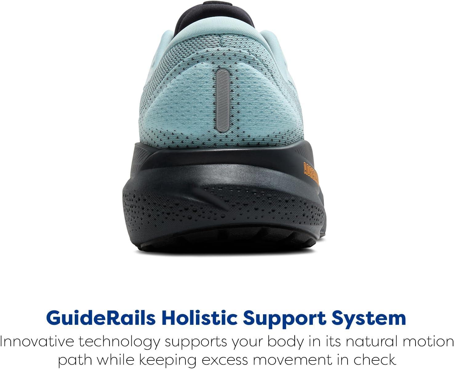 image:imageBrooks Mens Adrenaline GTS 24 Supportive Running ShoeWinter SkyEbonyOrange