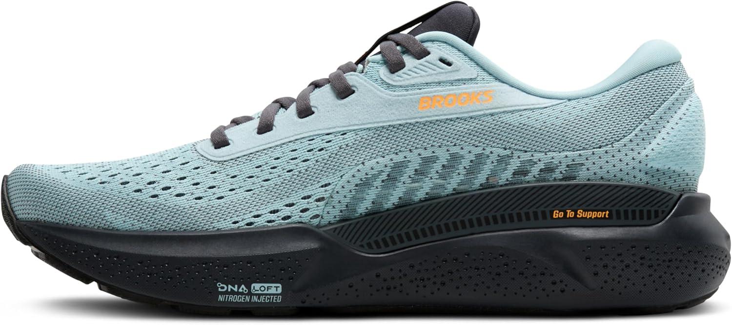 image:imageBrooks Mens Adrenaline GTS 24 Supportive Running ShoeWinter SkyEbonyOrange