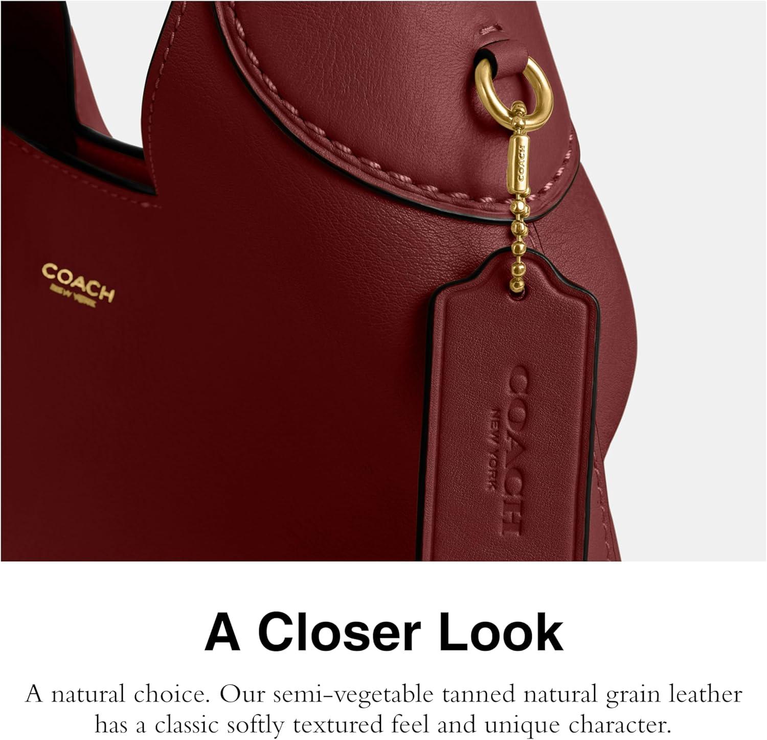 image:imageCoach Brooklyn Shoulder Bag 28B4Dark Ruby
