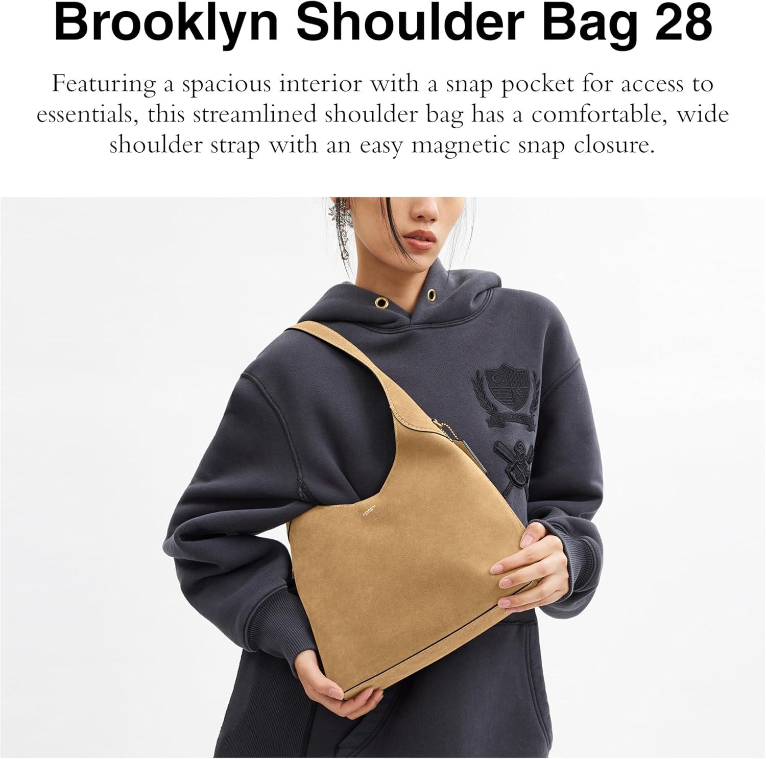 image:imageCoach Brooklyn Shoulder Bag 28B4Sand