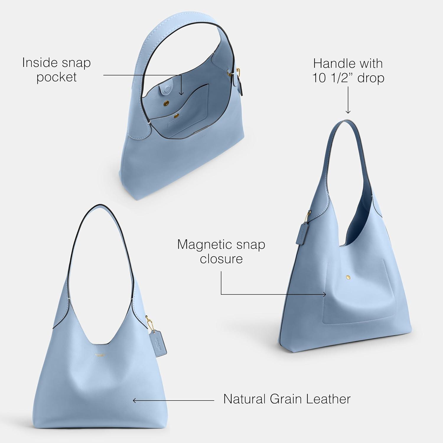 image:imageCoach Brooklyn Shoulder Bag 28Bluebell