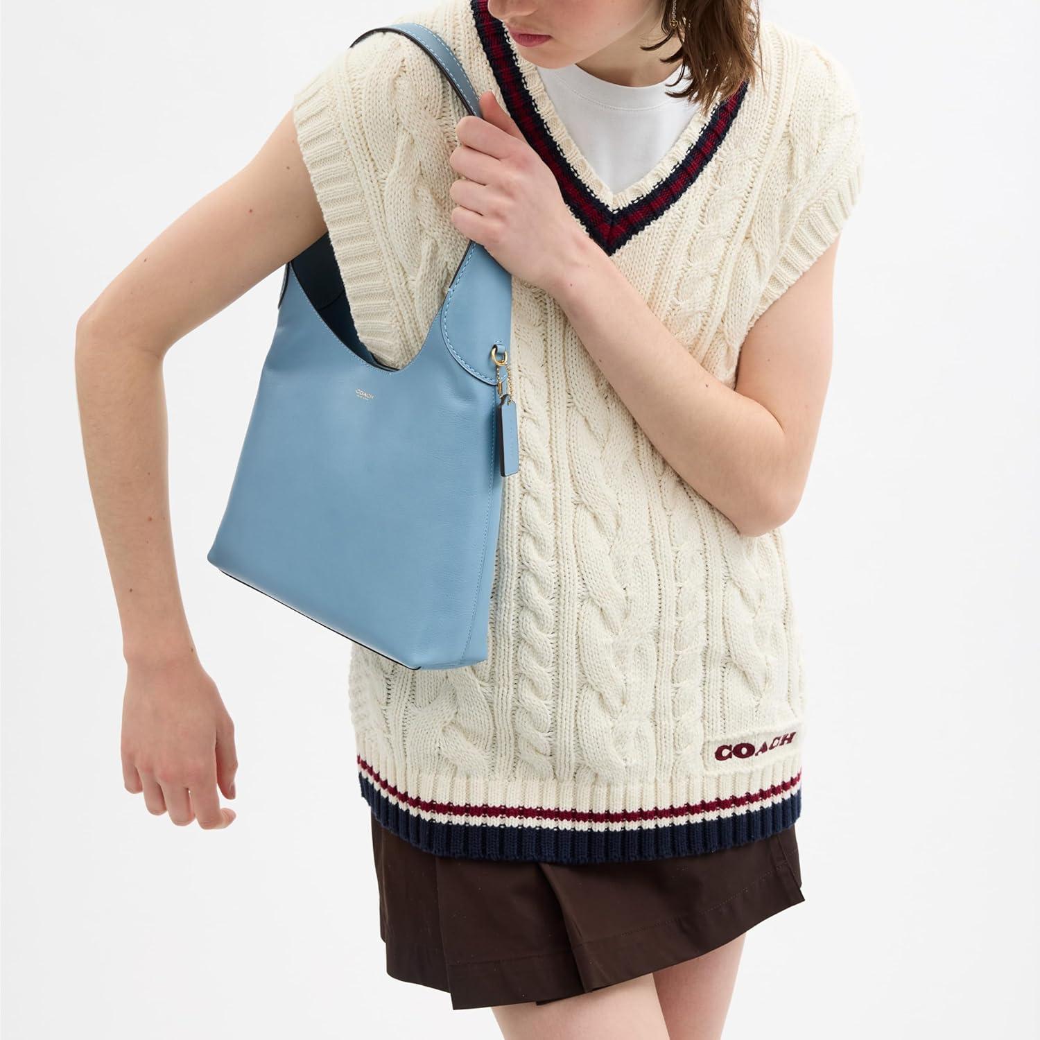image:imageCoach Brooklyn Shoulder Bag 28Bluebell