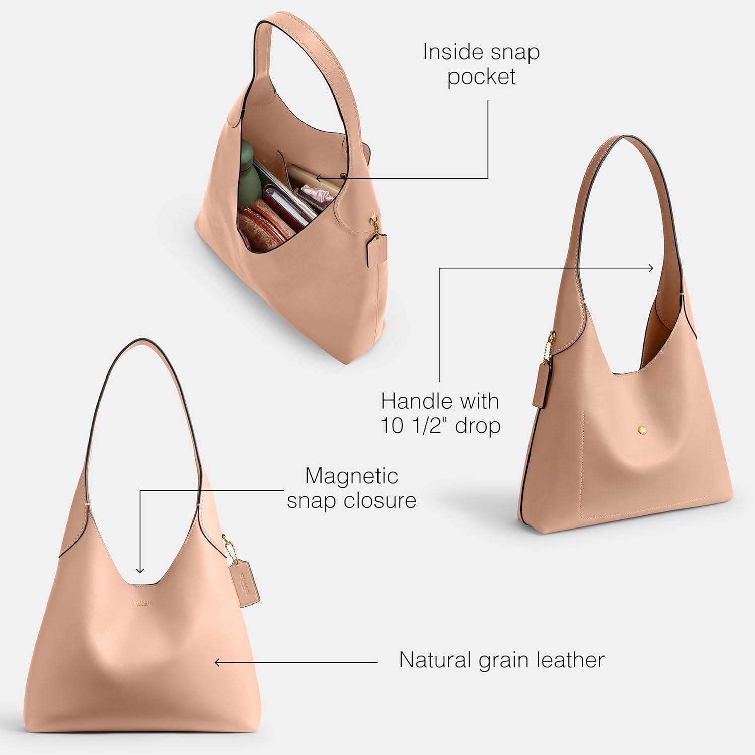image:imageCoach Brooklyn Shoulder Bag 28Cream