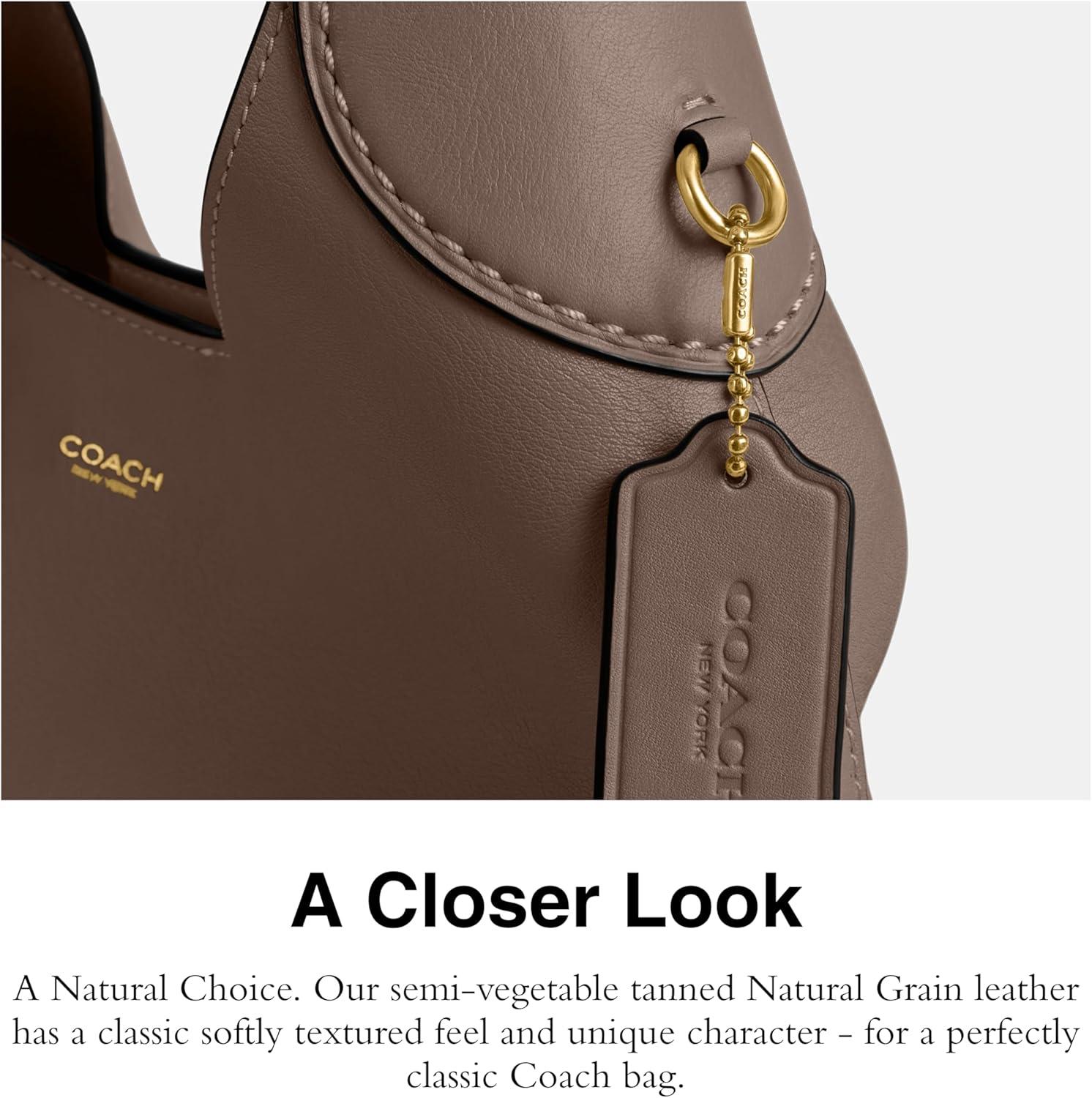 image:imageCoach Brooklyn Shoulder Bag 28Dark Stone