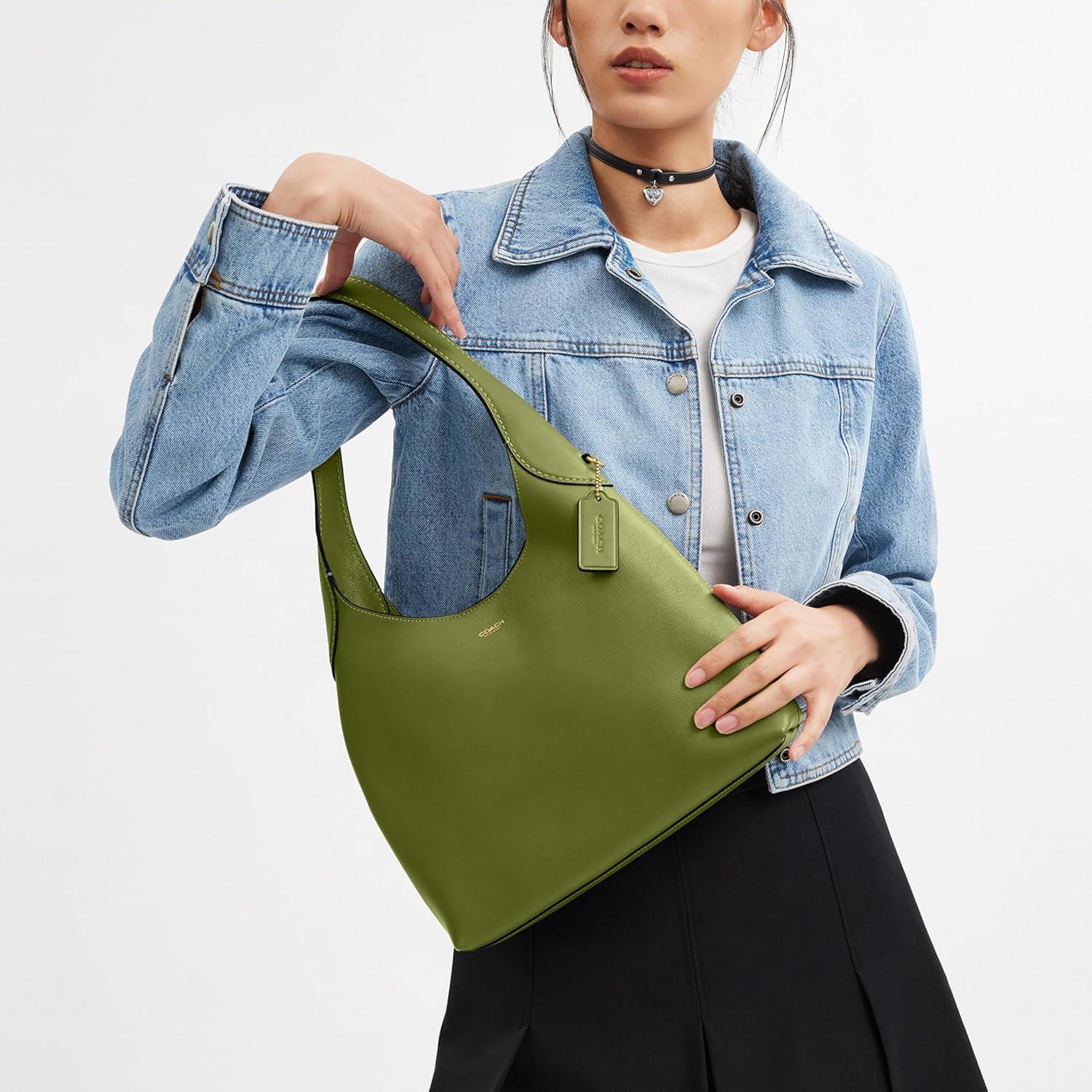 image:imageCoach Brooklyn Shoulder Bag 28Lime